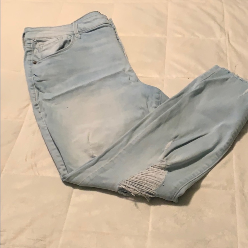High rise jeans size 16
